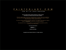 Tablet Screenshot of paintedlady.com